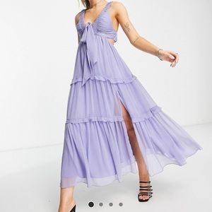 ASOS tiered dress